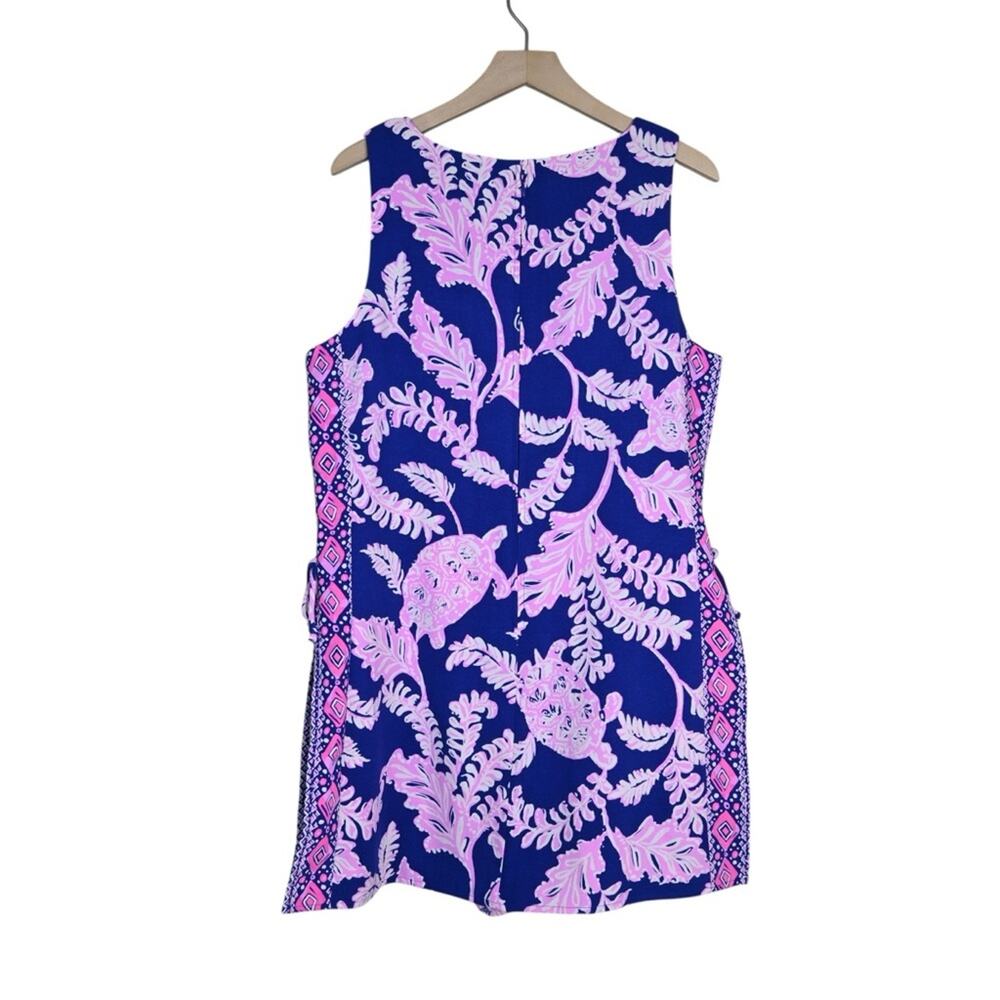 Lilly Pulitzer Womens 14 Donna Lined Romper in Galaxy Blue NEW - Picture 3 of 13